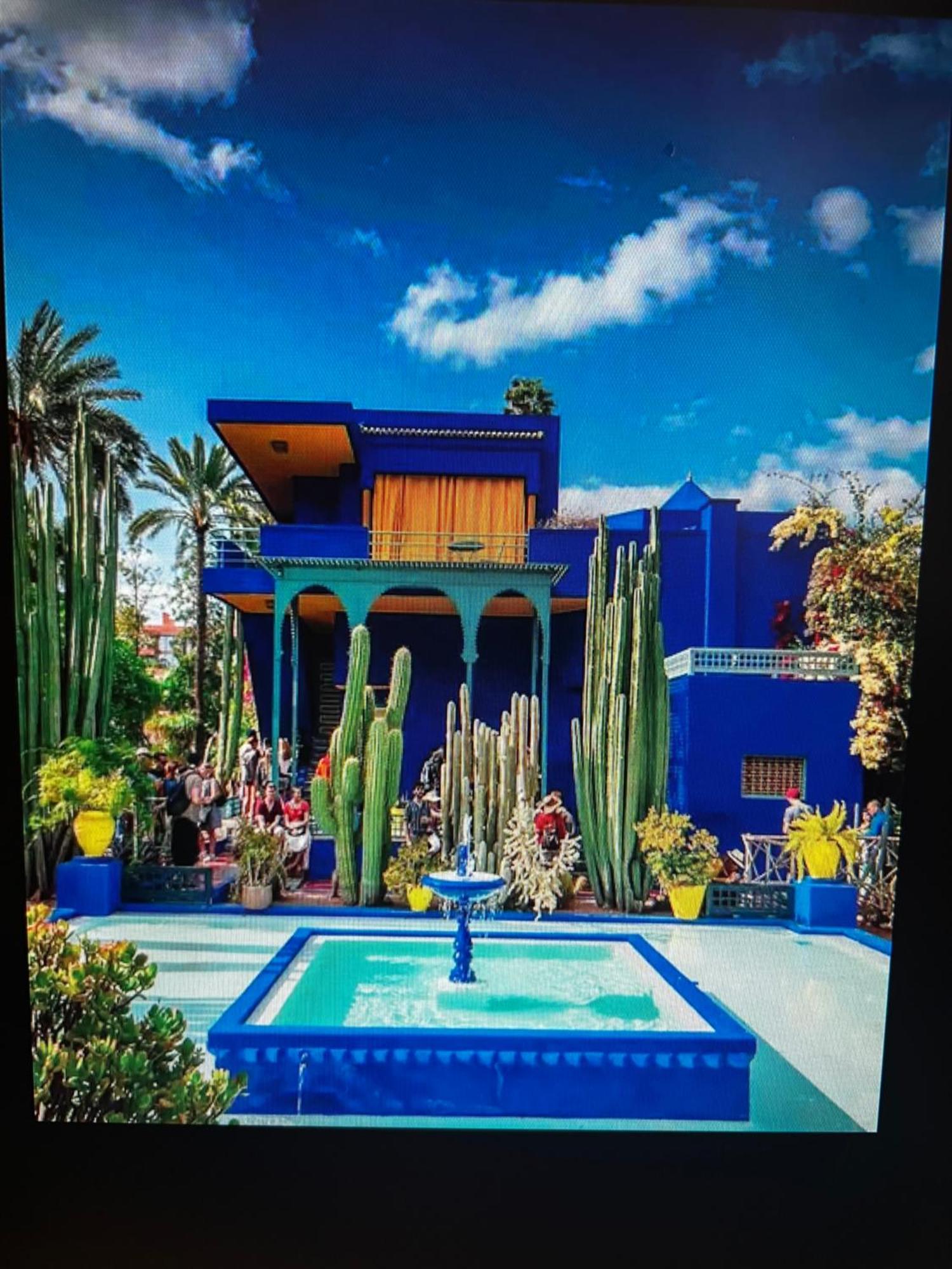 Beautiful, Great Equipped 122 M Holiday Apartment Near Majorelle Garden And Gueliz With Pool Views And A Large Balcony And Terrace Marrakesh Esterno foto